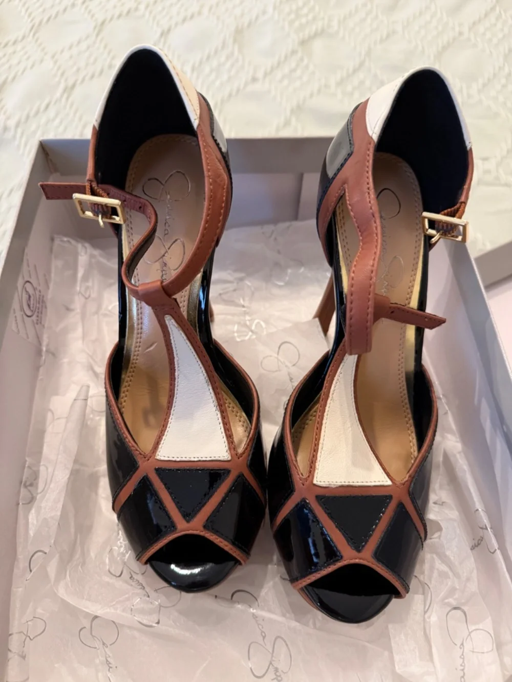 Jessica Simpson Ritta platform heels - Picture 2 of 3